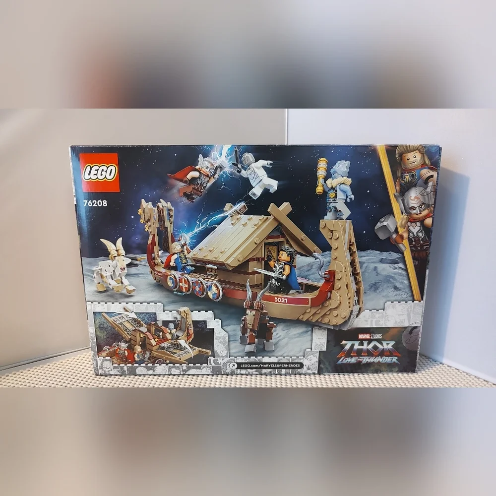 Lego 76208 Marvel Studios The Goat Boat Thor Love And Thunder